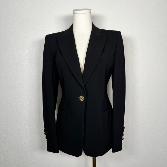 Landscape Black Blazer - Size 4